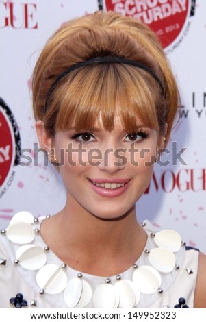Bella Thorne at Teen Vogue\'s Back-To-School Saturday Kick-Off Event, The Grove, Los Angeles, CA 08-09-13
