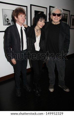 Rodney Bingenheimer, Joan Jett and Chris Stein at the \