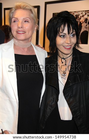 Deborah Harry and Joan Jett at the \