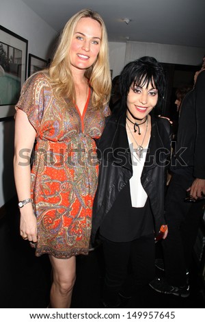 Montana Lowden and Joan Jett at the \