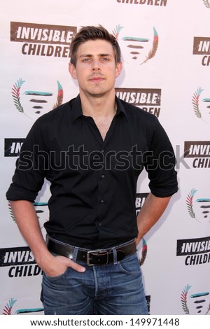 Chris Lowell at the Invisible Children Fourth Estate\'s Founders Party, UCLA, Westwood, CA 08-10-13