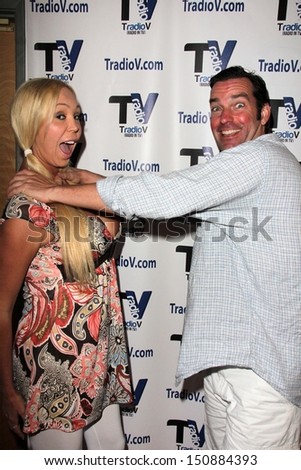 Mary Carey and Dave Wurmlinger on the set of \