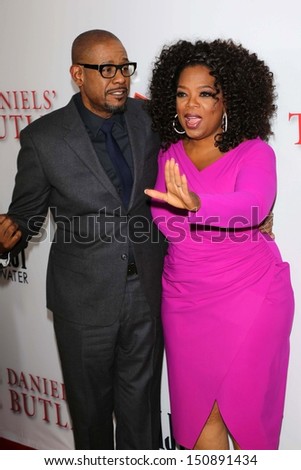 Forest Whitaker and Oprah Winfrey at \