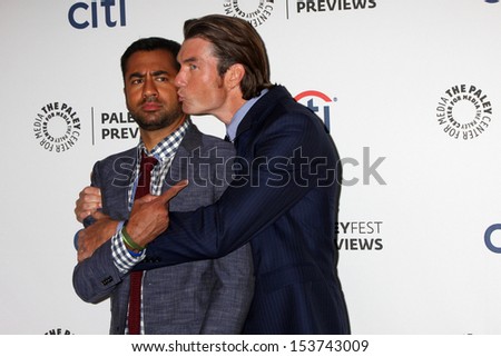 Kal Penn and Jerry O\'Connell at the PaleyFest Previews:  Fall TV CBS - \