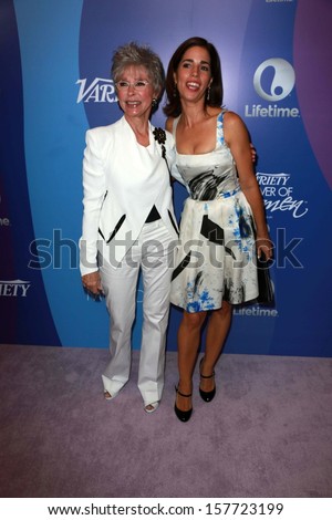 Rita Moreno and Ana Ortiz at Variety\'s 5th Annual Power of Women, Beverly Wilshire, Beverly Hills, CA 10-04-13