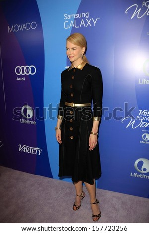 Nicole Kidman at Variety\'s 5th Annual Power of Women, Beverly Wilshire, Beverly Hills, CA 10-04-13