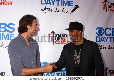 Jerry O\'Connell and Shemar Moore at the CBS Daytime After Dark Event, Comedy Store, West Hollywood, CA 10-08-13