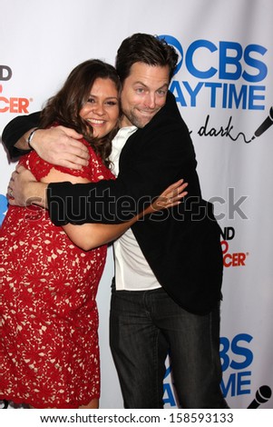 Michael Muhney and Angelica McDaniel at the CBS Daytime After Dark Event, Comedy Store, West Hollywood, CA 10-08-13