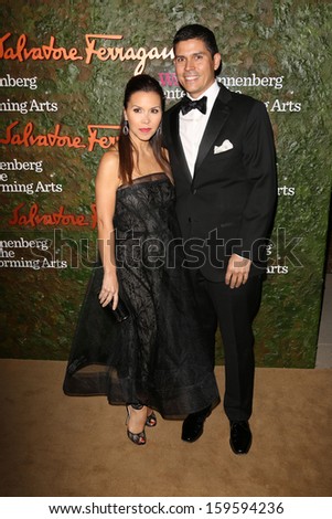 Monique Lhuillier and Tom Bugbee at the Wallis Annenberg Center For The Performing Arts Inaugural Gala, Wallis Annenberg Center For The Performing Arts, Beverly Hills, CA 10-17-13
