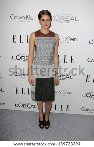 Shailene Woodley at the Elle 20th Annual \