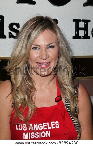 Jennifer Woods at the Skid Row Block Party at the Los Angeles Mission, Los Angeles, CA. 08-27-11