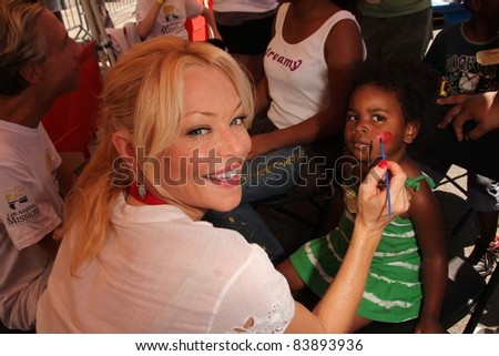 Charlotte Ross at the Skid Row Block Party at the Los Angeles Mission, Los Angeles, CA. 08-27-11