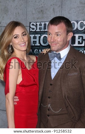 Jacqui Ainsley and Guy Ritchie at the \