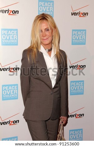 Joan Van Ark at the Peace Over Violence 40th Annual Humanitarian Awards, Beverly Hills Hotel, Beverly Hills, CA 10-28-11