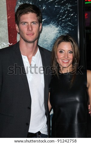 Ryan McPartlin and wife at the AFI Fest 2011 Opening Night Gala Premiere of \