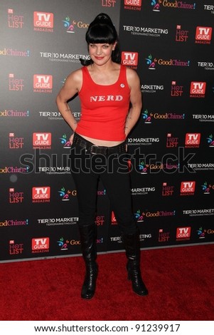 Pauley Perrette at TV Guide Magazine\'s Annual Hot List Party, Greystone Mansion Supperclub, Beverly Hills, CA 11-07-11