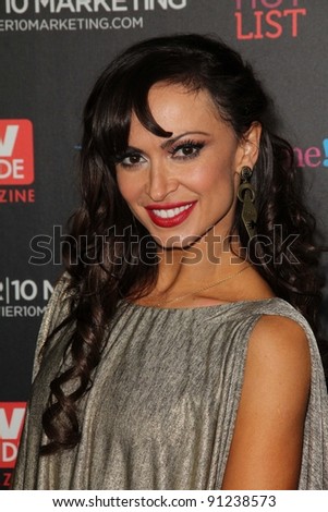 Karina Smirnoff at TV Guide Magazine's Annual Hot List Party, Greystone Mansion Supperclub, Beverly Hills, CA 11-07-11