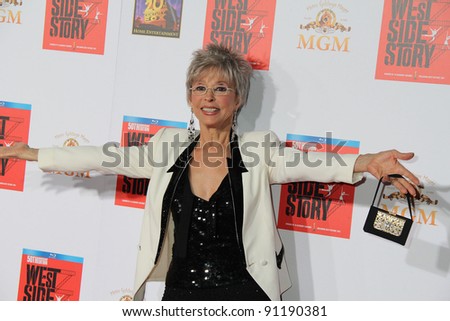 Rita Moreno at the West Side Story 50th Anniversary Screening, Chinese Theater, Hollywood, CA 11-15-11