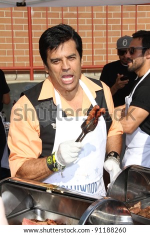 Erik Estrada at the Hollywood Chamber Of Commerce 17th Annual Police And Fire BBQ, Private Location, Hollywood, CA 11-30-11