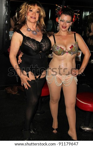 Kitten Natividad and Penny Starr Jr. at LOVE BITES: A Banned Erotica Showcase,  presented by PEN Center USA and Playboy, The Comedy Store, West Hollywood, CA. 09-30-11
