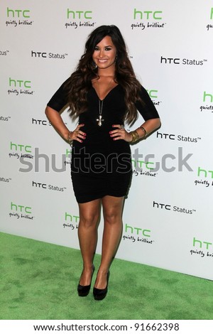 Demi Lovato at the HTC Status Social, Paramount Studios, Hollywood, CA. 07-19-11