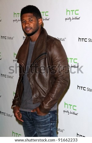 Usher at the HTC Status Social, Paramount Studios, Hollywood, CA. 07-19-11
