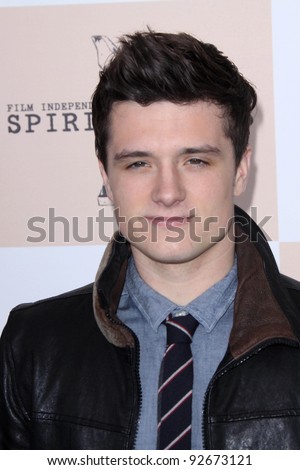 stock photo Josh Hutcherson at the 2011 Film Independent Spirit Awards 