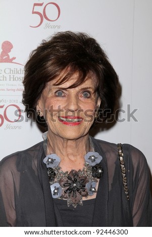Marjorie Lord at the St. Jude Children\'s Research Hospital 50th Anniversary Gala, Beverly Hilton, Beverly Hills, CA 01-07-12