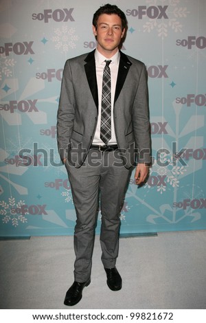 Cory Monteith at the 2011 FOX Winter All-Star Party, Villa Sorriso, Pasadena, CA. 01-11-11