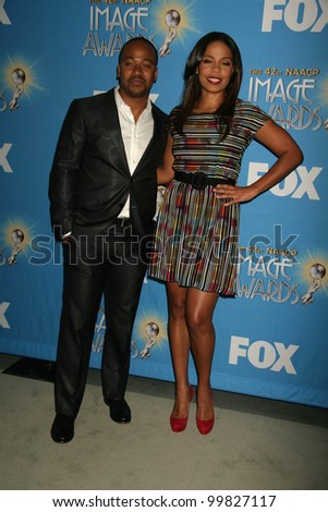 Columbus Short and Sanaa Lathan at the 42nd NAACP Image Awards Nominations Announcement, Paley Center for Media, Beverly Hills, CA. 01-12-11