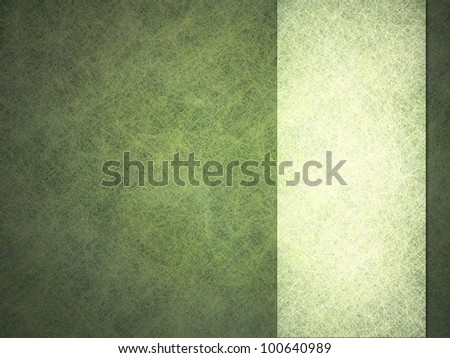 Green Parchment Background