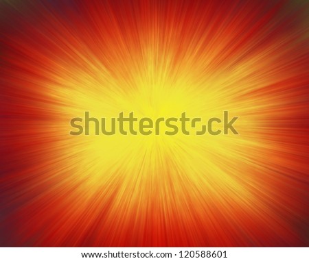 gold yellow background or orange red background abstract design of zoomed in colors like sun ray or sun beam flare, summer sun streaks with warm colors, background graphic art for brochure or web