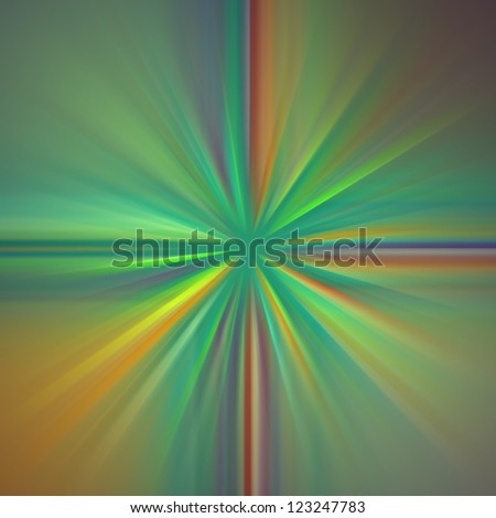abstract multicolored background colorful design, streaks of light in beams rays or fan shaped style, sunburst or starburst blended blur of colors for website sidebar or header or brochure, blue green