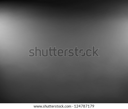 Black Background Or Luxury Gray Background Abstract White Blurred Lights And Smooth Background Texture, Black And White Background For Printing Monochrome Brochure, Web Ad, Elegant Dark Gradient Wall
