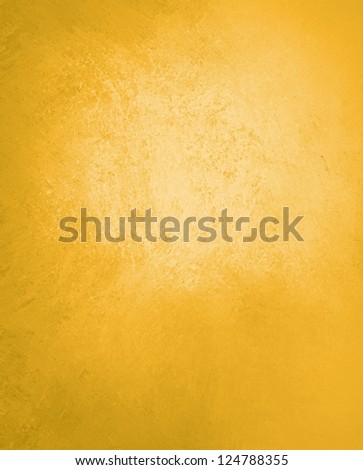 abstract gold background yellow color, light white spotlight, faint vintage grunge background texture gold yellow paper layout design for warm colorful background, rich bright sunny color, summer ad
