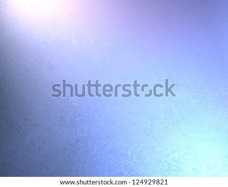 abstract blue background sun light ray or beam shaft from heaven concept, rough parchment material texture on surface with corner spotlights of teal and white and dark blue border or edges, horizontal
