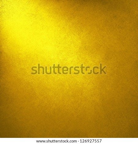 abstract gold background yellow color, light corner spotlight, faint vintage grunge background texture gold yellow paper layout design for warm colorful background, rich bright sunny color, summer ad