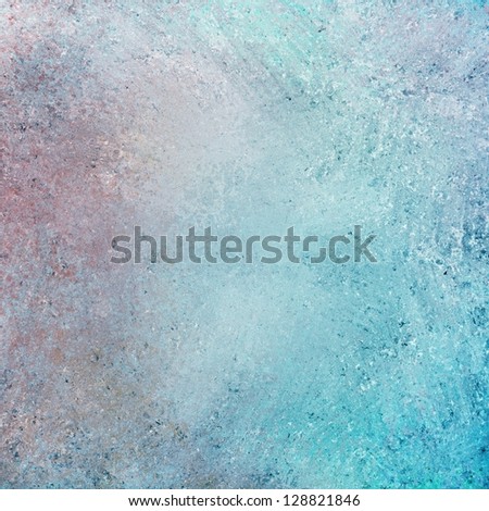 abstract white background blue red and gray color accent, rough distressed vintage grunge background texture design, old faded background, dirty messy sponge grunge texture, abstract vintage paper