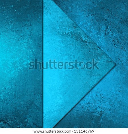 abstract layer background geometric shape triangle, bright colorful blue background paper styled poster banner, fun paint grunge background texture canvas, modern abstract art design website template