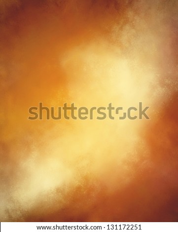 abstract gold background beige white color center, golden yellow background, brown red copper color border frame, vintage grunge background texture, luxury rich elegant background warm champagne color