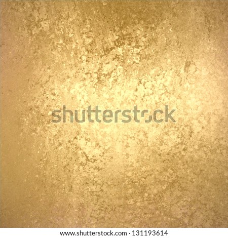 abstract gold background foil vintage paper texture layout with old light distressed sponge texture on beige cream grunge background texture design, light gold Christmas background holiday brochure ad