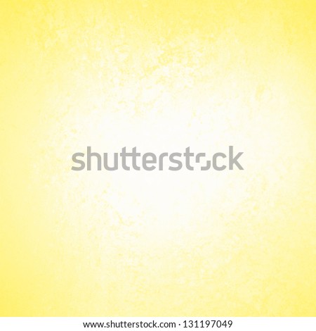 Pastel Yellow Background White Abstract Design, Vintage Grunge Background Texture, Distressed Rough Border Frame, Abstract Bright Gold Background Color Splash White Center, White Paper, Brochure Ad