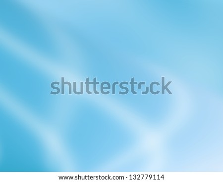 abstract blue background white cloudy lines sky blue clouds streaks of white wavy line design, soft blur background faded faint decor, light blue paper brochure or website template concept wave