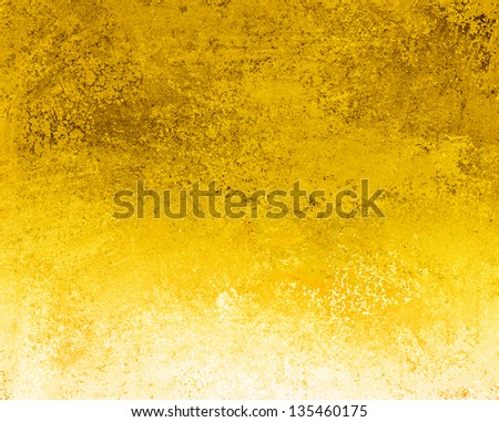 abstract gold background yellow grungy frame footer, elegant vintage grunge background texture, light gold paper brochure design layout, grunge wall plaster paint background graphic image website app