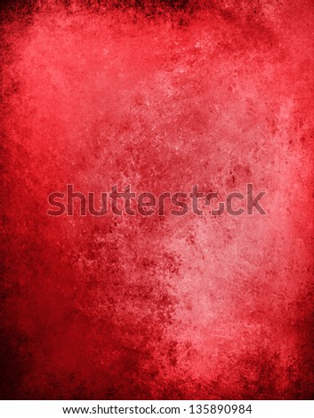abstract red background cracked paint wall black frame vintage grunge background texture, distressed dark border, website template background Christmas rustic design layout,  paper graphic art image