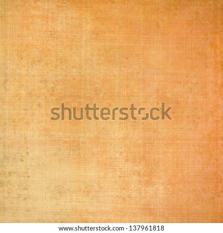orange background linen canvas texture brush strokes, abstract beige background brown warm color tone soft faded vintage grunge background texture layout brown paper wallpaper or wall elegant brochure