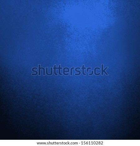 abstract blue background solid color vintage grunge background texture, distressed rough border detail, black vignette background, light elegant top corner for web background idea or brochure color