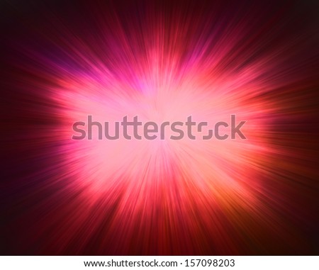 abstract pink background zoom starburst design to use in graphic art for speech bubble, layer background idea, border, light from heaven concept, for text or title emphasis, poster idea, black frame