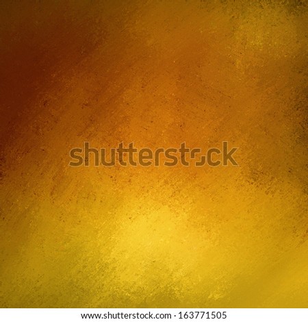 abstract gold background yellow bronze center vintage grunge background texture old distressed gold paper, luxury Christmas background soft brushed metallic design layout for web app or brochure ad
