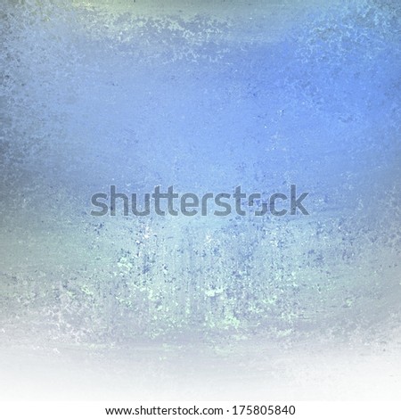 abstract blue background cloudy white color faded border, vintage grunge background texture wall, white blue paint, grungy frame blue paper image, brochure or website stained rustic background layout